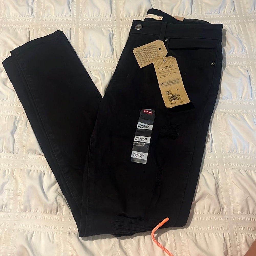 Levi’s 711 skinny mid rise jeans